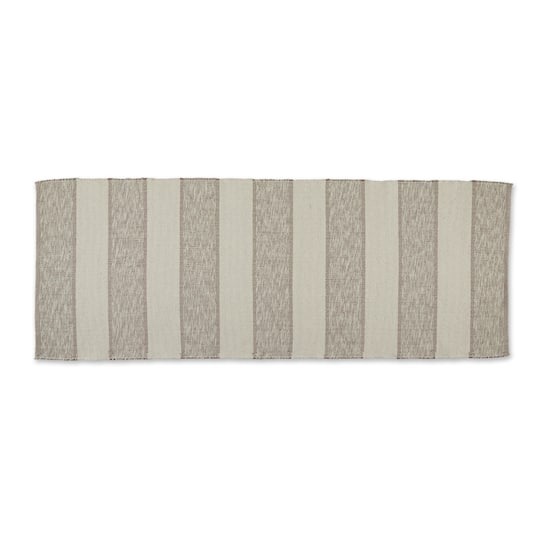 DII® Variegated Stripe Recycled Yarn Floor Runner